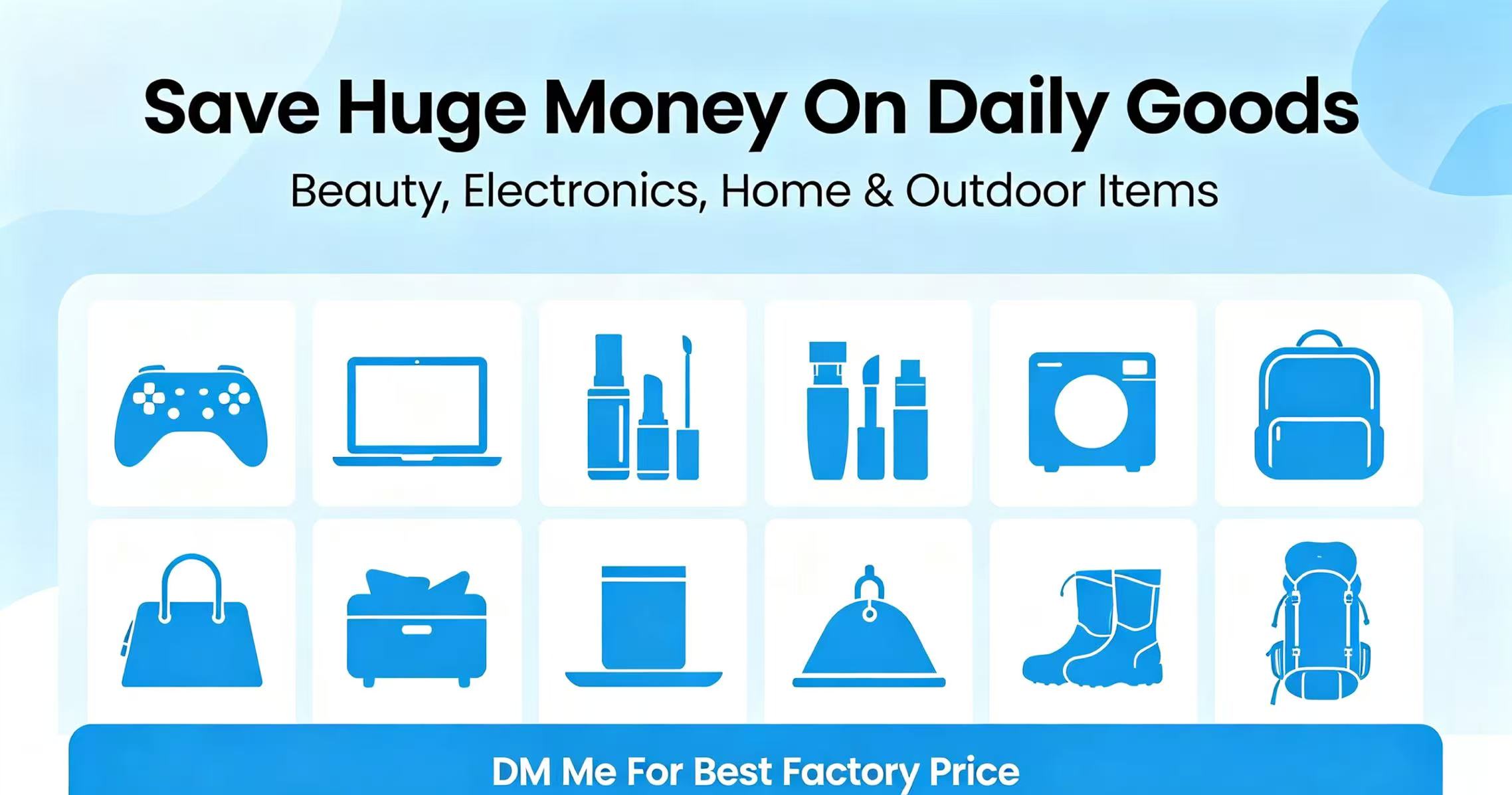 Daily goods categories for sourcing