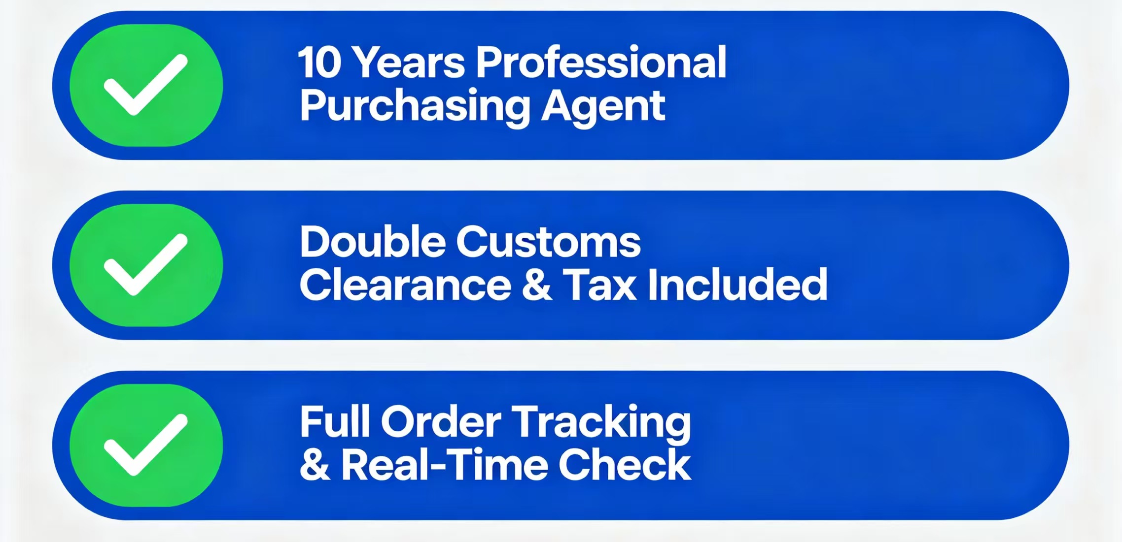 Professional purchasing agent advantages